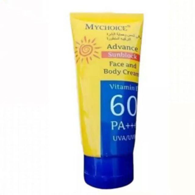 MyChoice Advance Sunblock Spf 60 PA ++