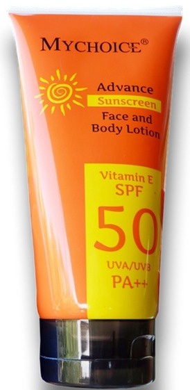MyChoice Advance Sunscreen Face And Body Lotion SPF50 Pa++