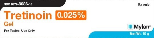 Mylan Tretinoin 0.025% Gel