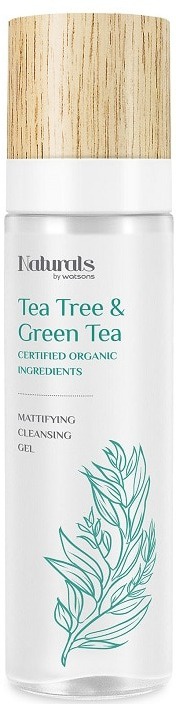 NATURALS BY WATSONS Tea Tree & Greentea Mattifying Cleansing Gel