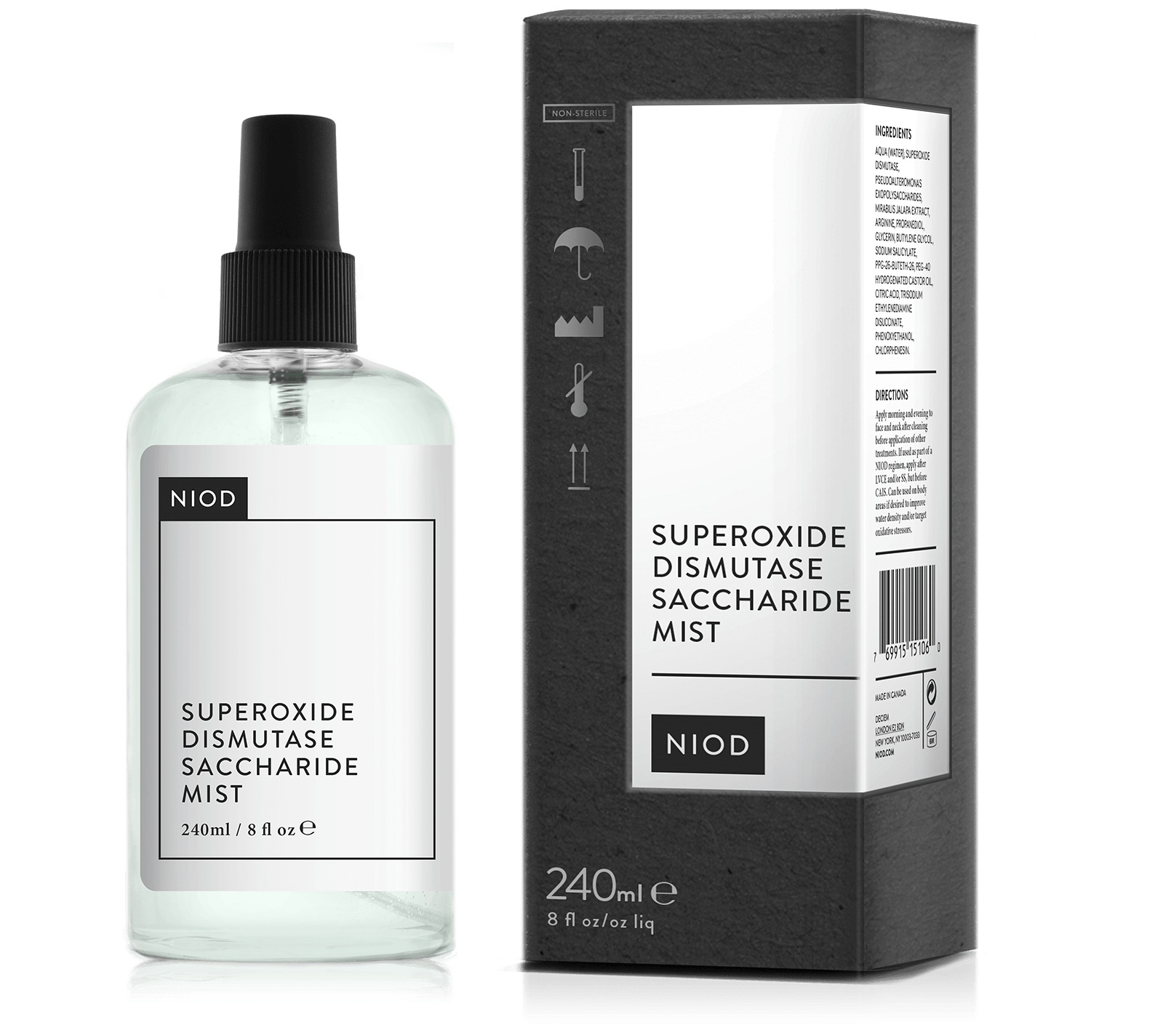 NIOD Superoxide Dismutase Saccharide Mist (Discontinued)