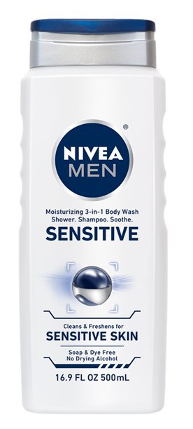 NIVEA MEN Sensitive Body Wash - For Sensitive Skin