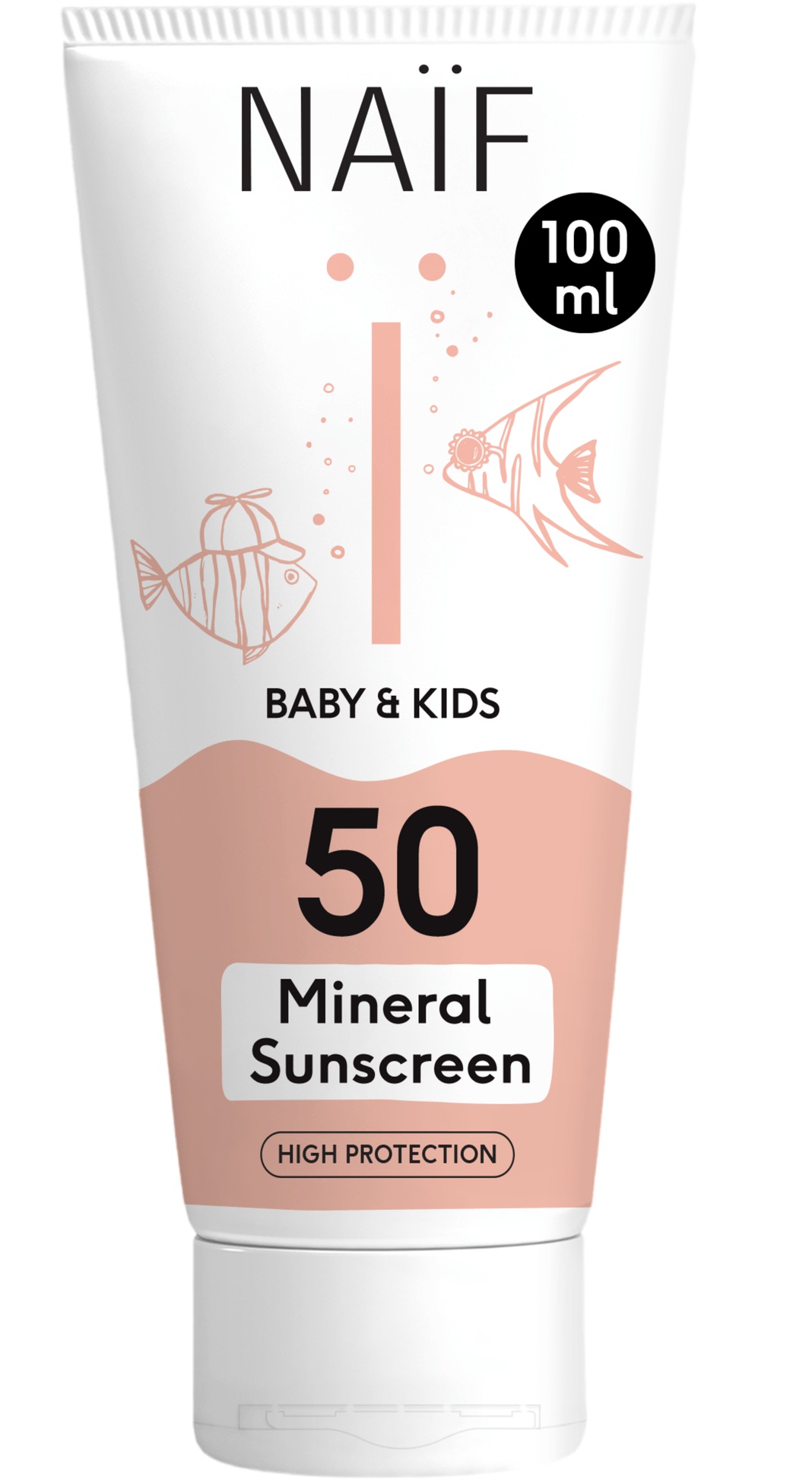 Naïf Baby & Kids SPF50 Mineral Sunscreen