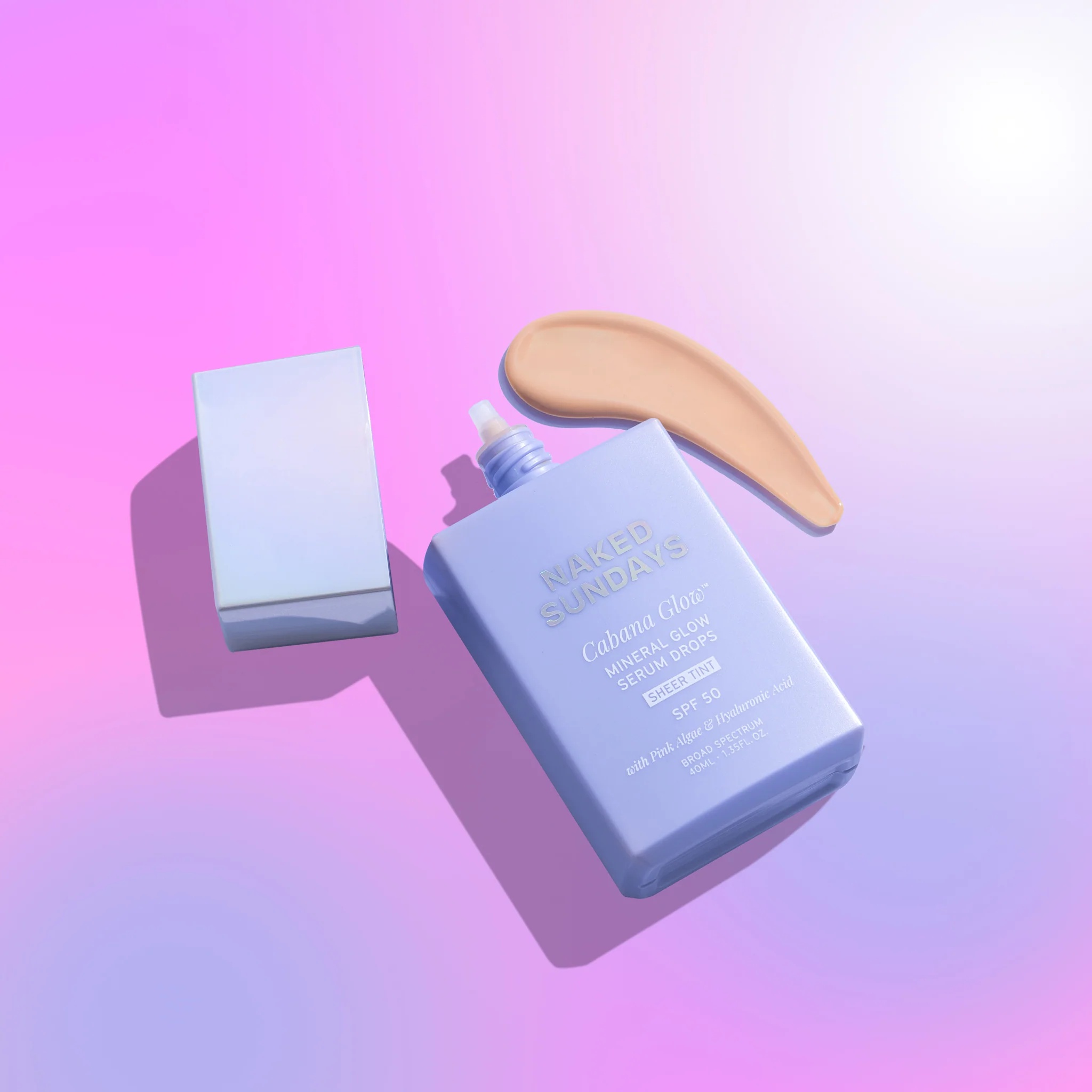 Naked Sundays Cabanaglow™ SPF50 Glow Serum Drops - Sheer Tint