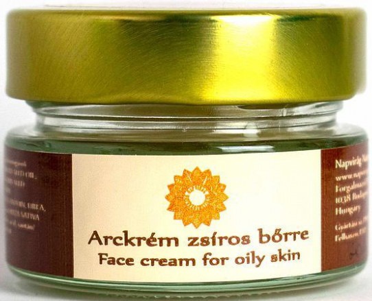 Napvirág Arckrém Zsíros Bőrre