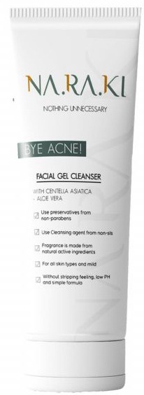 Naraki Bye Acne Facial Gel Cleanser