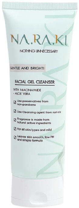 Naraki Gentle & Bright Facial Gel Cleanser