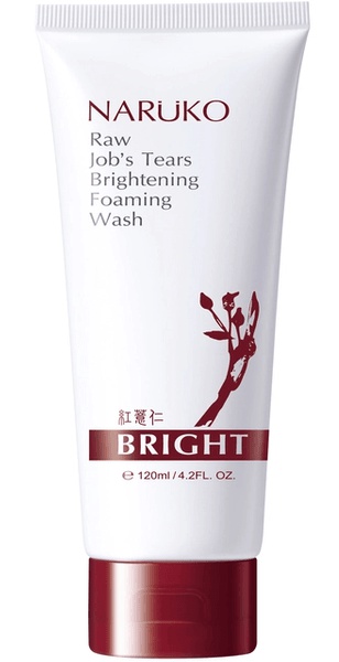 Naruko Raw Job's Tears Brightening Foaming Wash