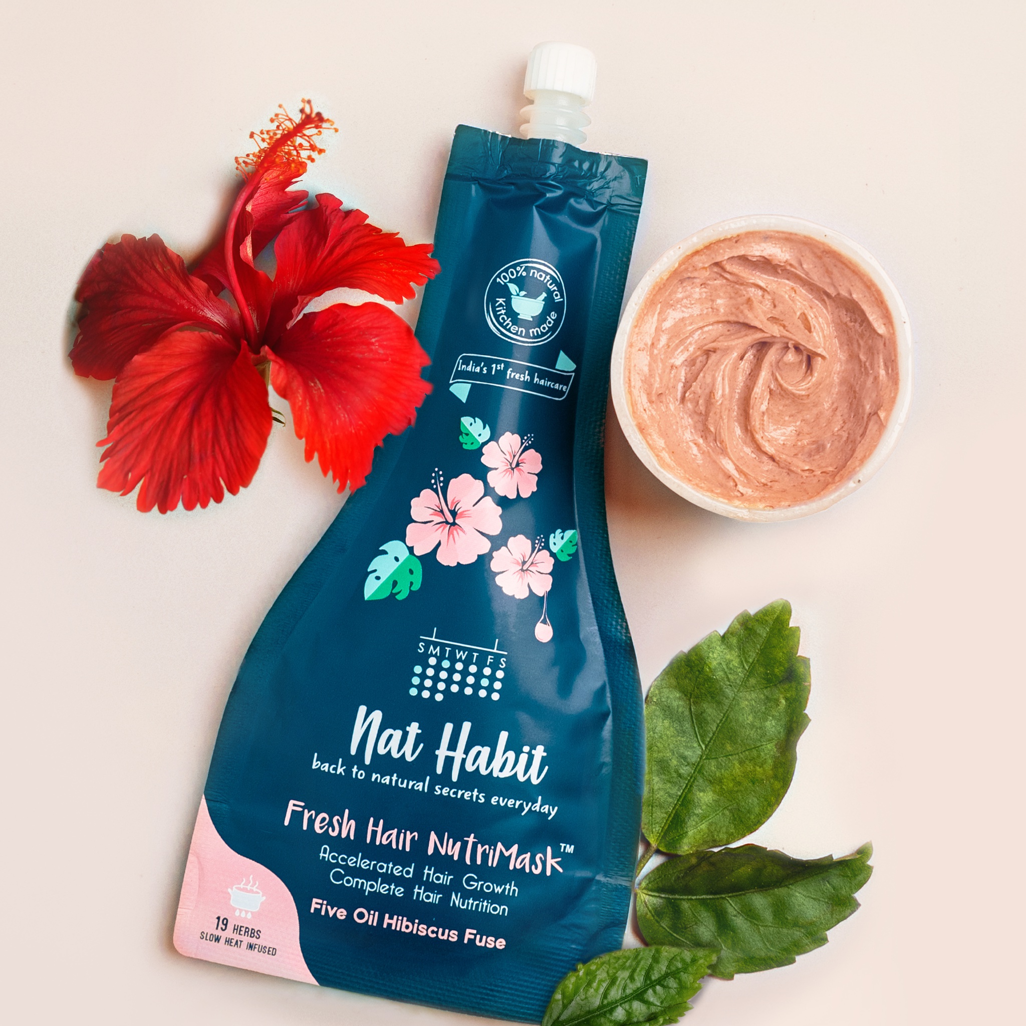 Nat habit Hibiscus Hair Mask