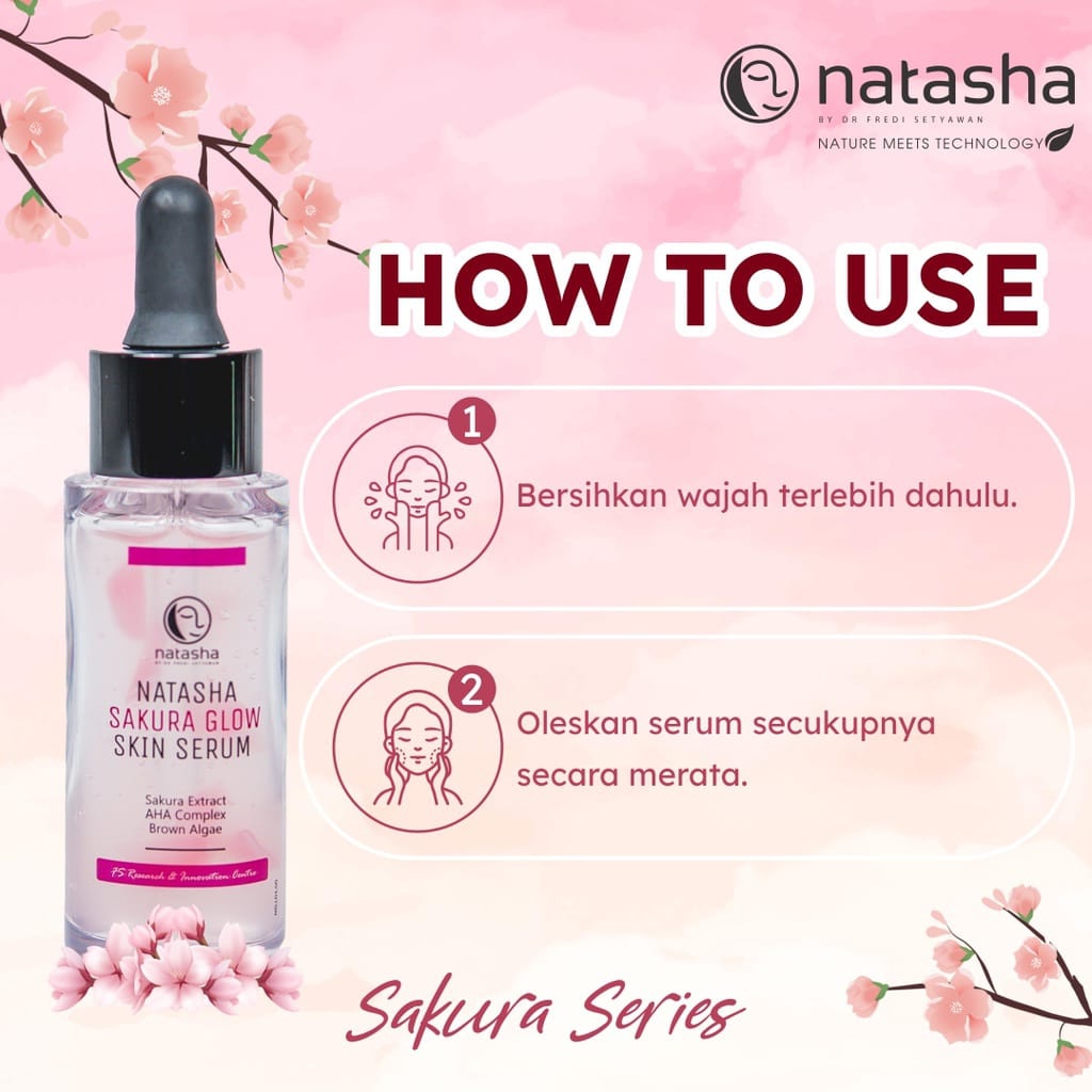 Natasha by Dr. Fredi Setyawan Sakura Glow Skin Serum