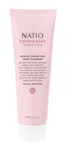 Natio Rosewater Cleansing Gel