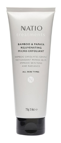 Natio treatments Bamboo & Papaya Rejuvenating Micro-Exfoliant