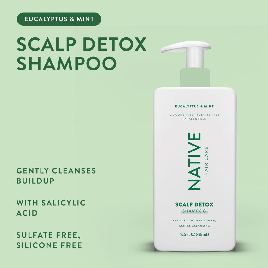 Native Detox Eucalyptis Shampoo