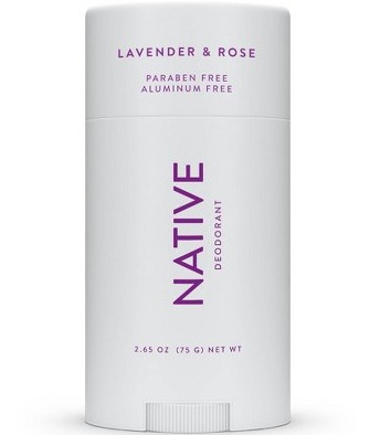 Native Lavendar & Rose Deodorant For Women