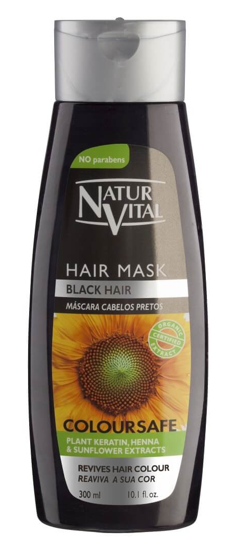 Natur Vital Coloursafe Black Hair Mask