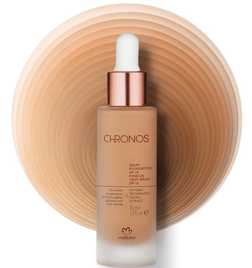 Natura Brasil Chronos Foundation Serum SPF18