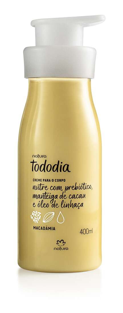 Natura Brasil Creme Desodorante Nutritivo Para O Corpo Tododia Macadâmia