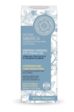 Natura Siberica Siberian Ginseng Eye Cream-Gel, Moisturising