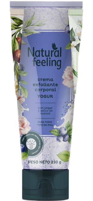 Natural Feeling Crema Exfoliante Corporal De Yogur