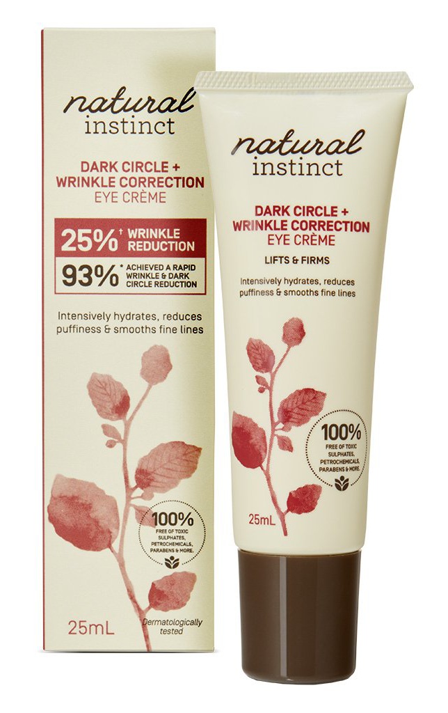 Natural Instinct Dark Circle + Wrinkle Correction Eye Creme