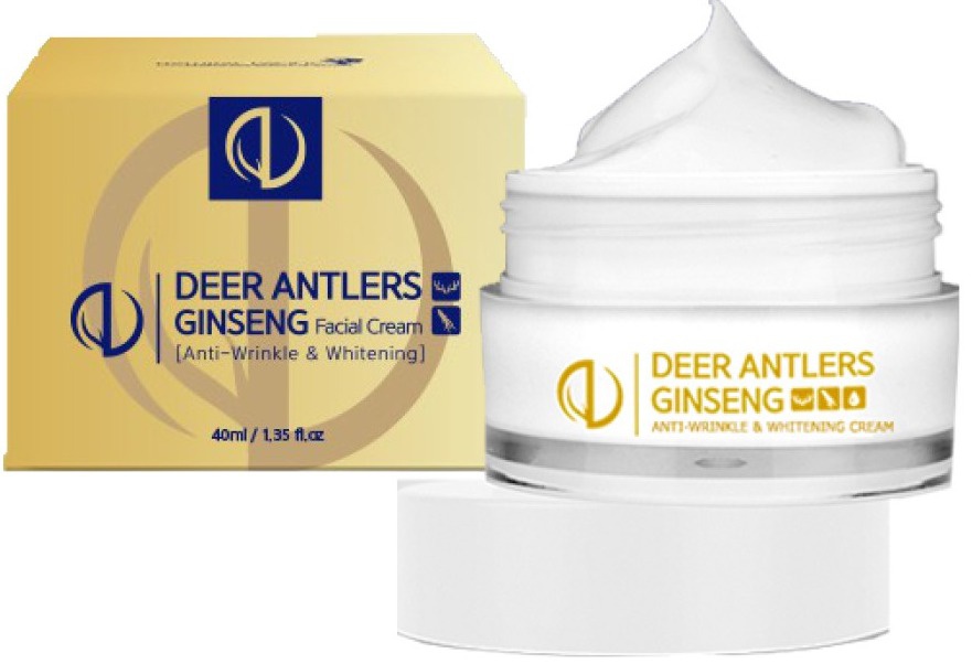 Natural Pacific Deer Antlers Ginseng Facial Cream