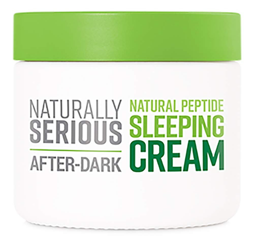 Naturally Serious After-Dark Natural Peptide Sleeping Cream