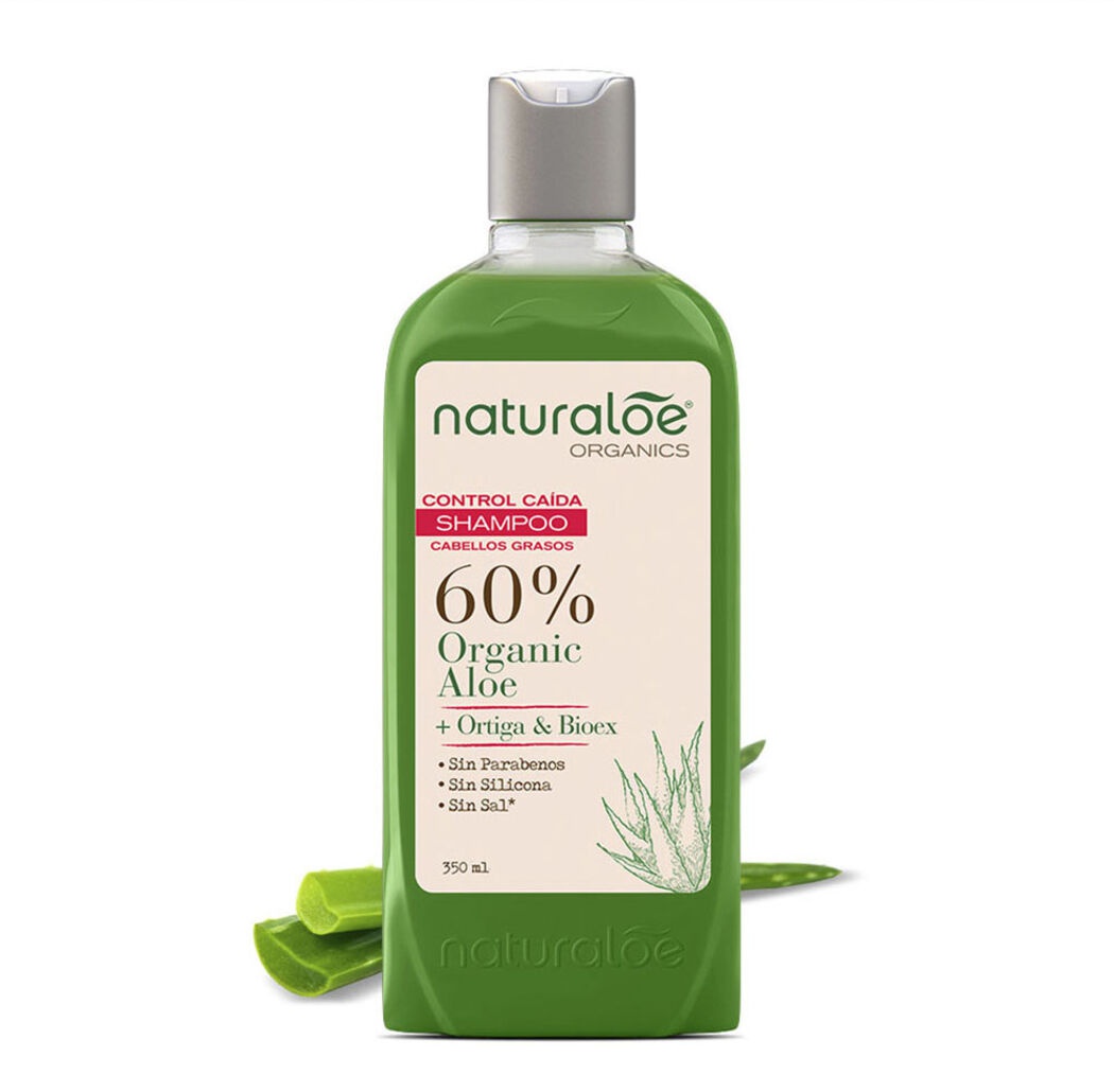 Naturaloe Organics Shampoo Control Caída Cabello Normal