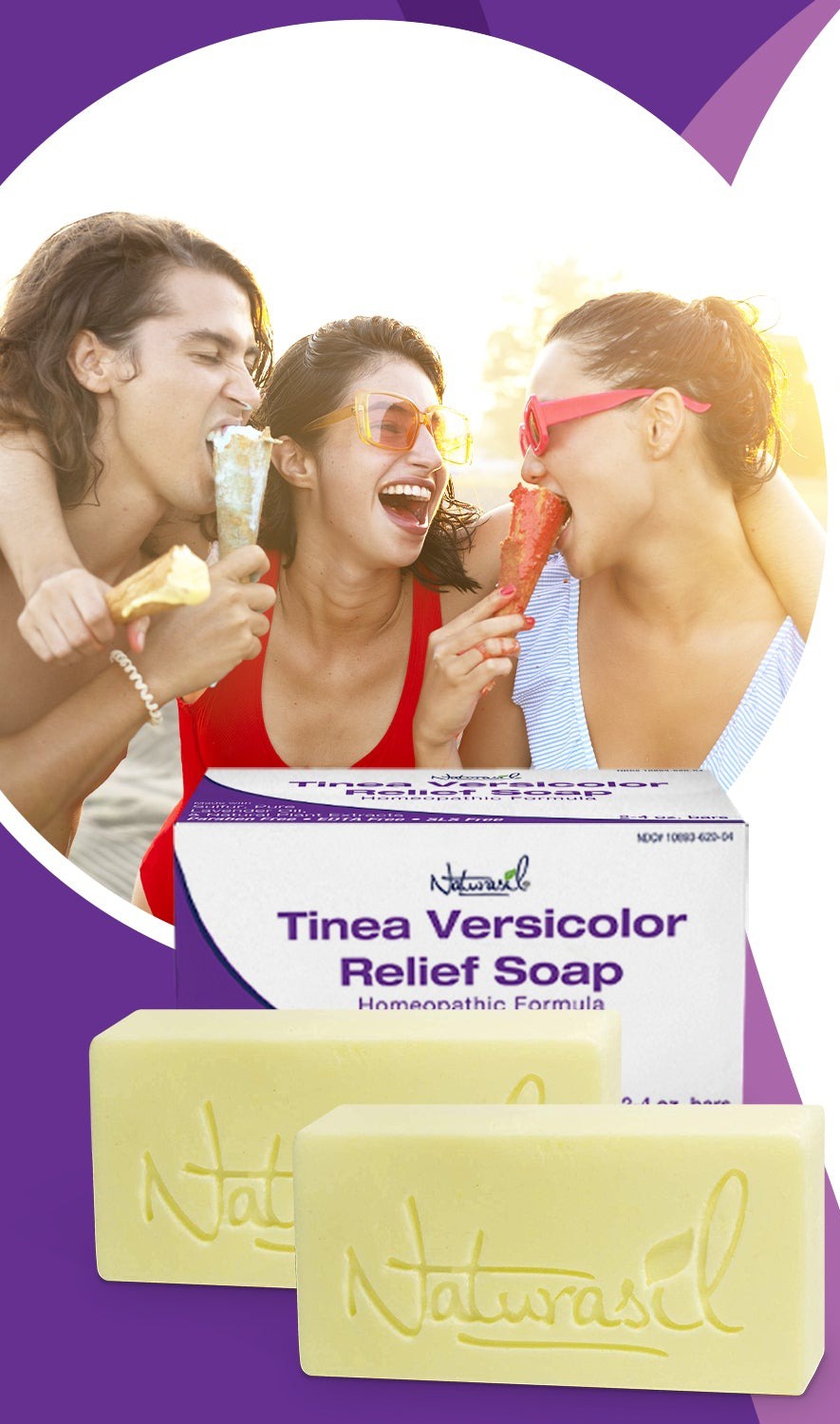 Naturasil Tinea Versicolor Relief Soap