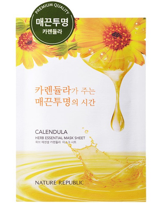 Nature Republic Calendula Herb Essential Mask Sheet