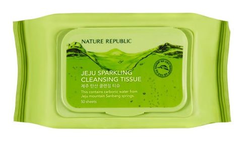Nature Republic Jeju Sparkling Cleansing Tissue