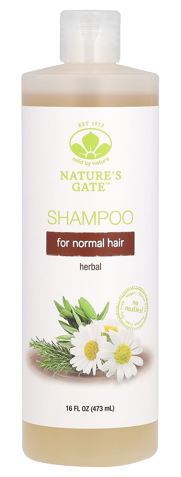 Nature's Gate Mild By Nature Shampoo For Normal Hair Herbal