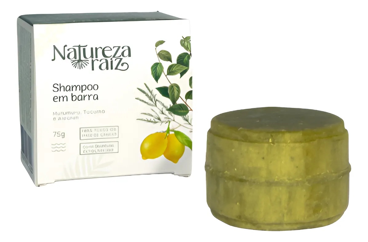 Natureza Raiz Shampoo Sólido