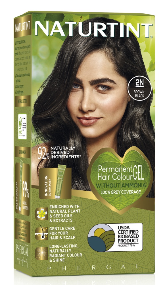 Naturtint Permanent Hair Color 2n Black Brown