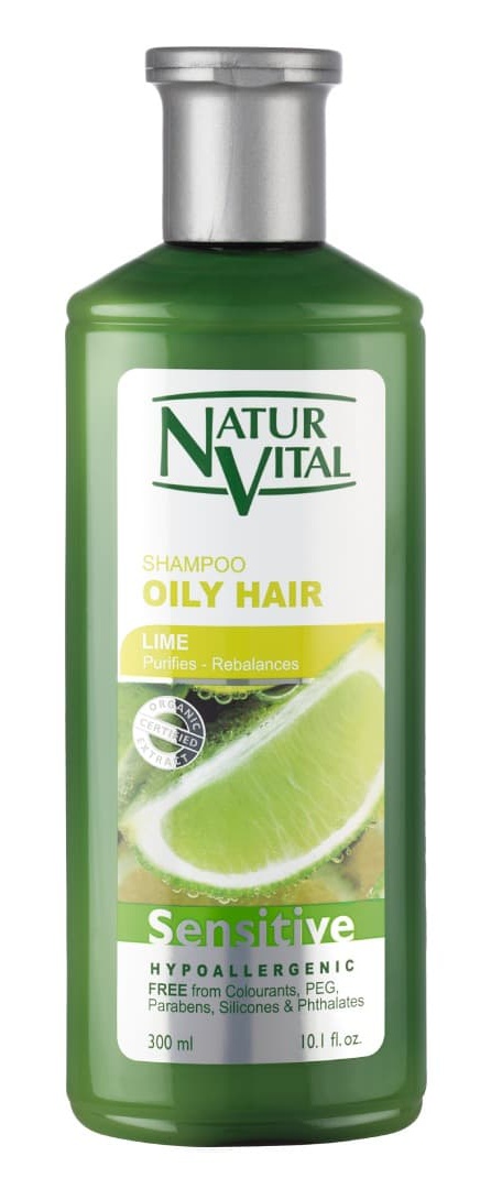 Naturvital Sensitive Shampoo (For Oily Hair)