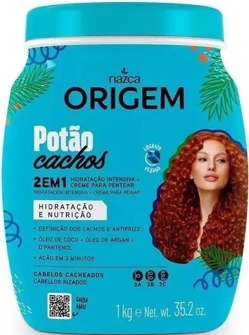 Nazca Origem Potão Cachos 2 Em 1
