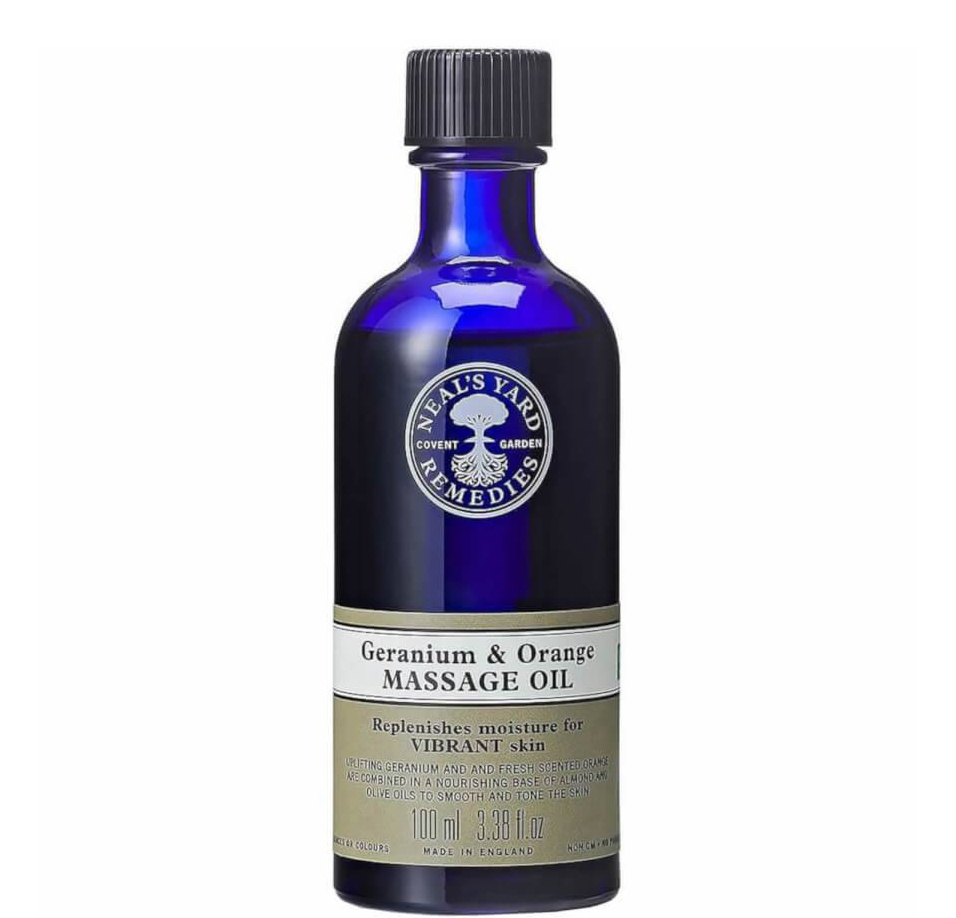 Neal's Yard Remedies Geranium & Orange Massage Oil