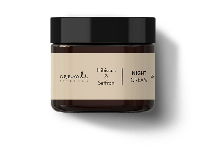 Neemli Naturals Hibiscus & Saffron Night Cream