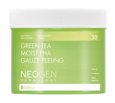 Neogen Dermalogy Green Tea Moist PHA Gauze Peeling