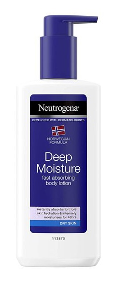 Neutrogena Norwegian Formula Deep Moisture Fast Absorbing Body Lotion