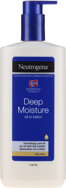 Neutrogena Norwegian Formula Deep Moisture Oil In Lotion