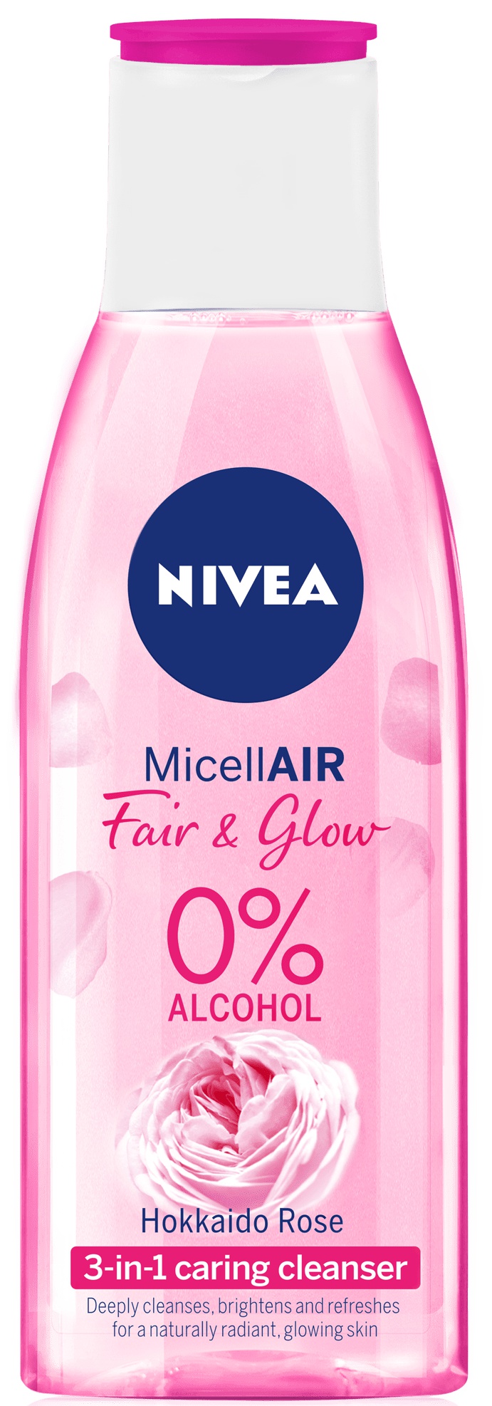 Nivea Fair & Glow Hokkaido Rose Micellair Cleanser