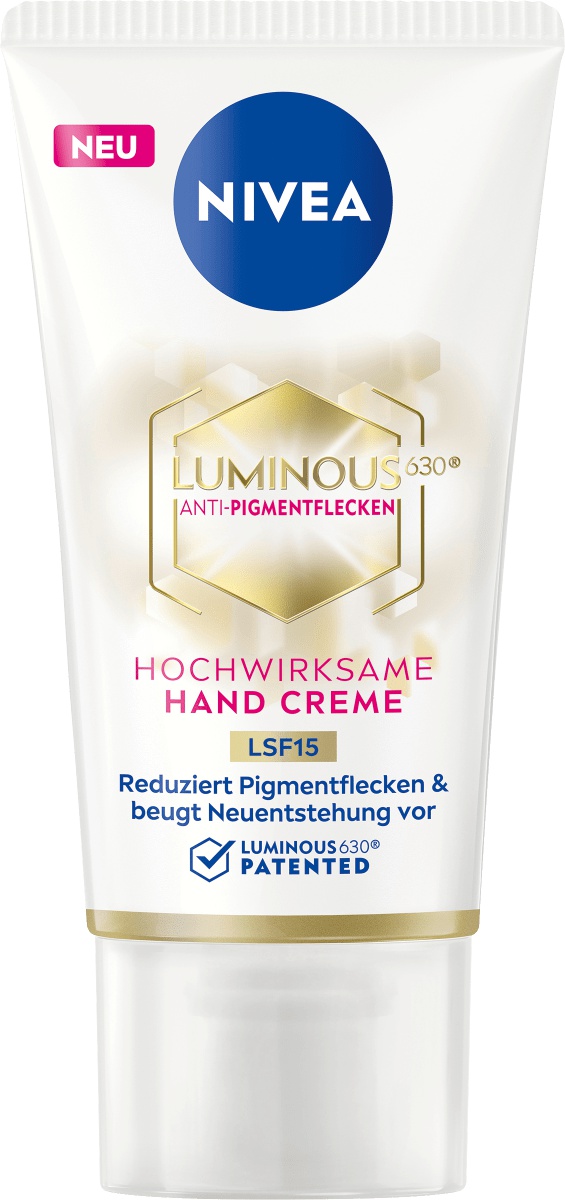 Nivea Luminous 630 Hochwirksame Hand Creme LSF15