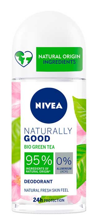 Nivea Naturally Good Bio Chá Verde Roll-On