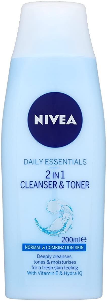 Nivea Nivea 2-In-1 Face Cleanser & Toner