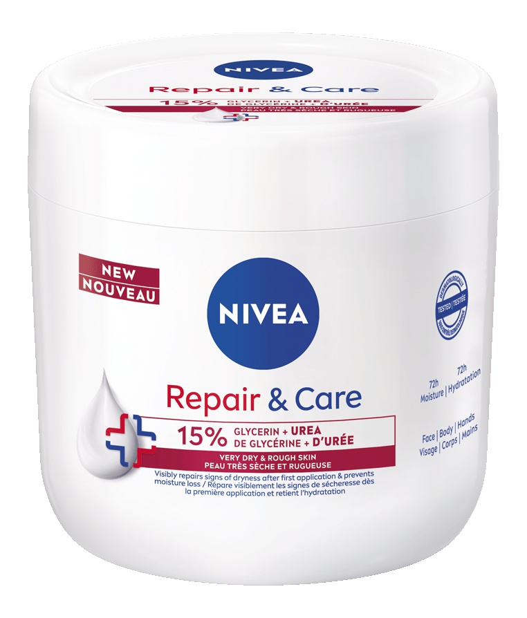 Nivea Repair & Care Cream 15% Glycerin + Urea