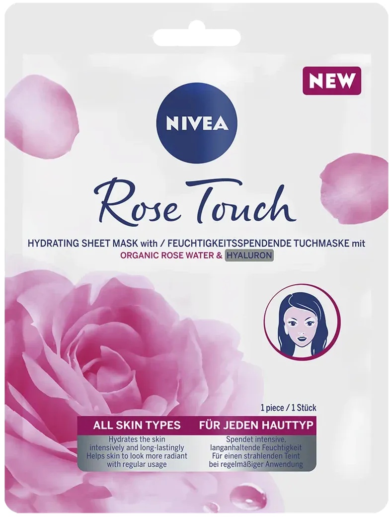 Nivea Rose Touch Hydrating Sheet Mask
