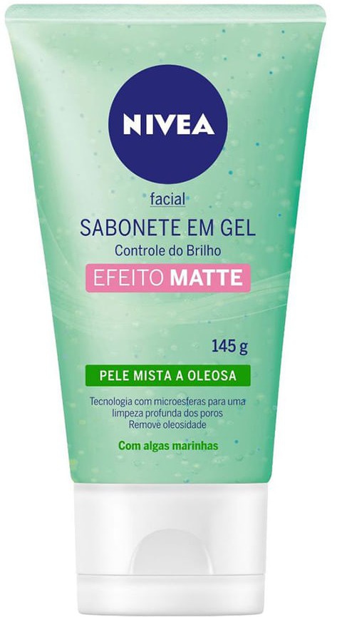 Nivea Sabonete Facial Em Gel Controle De Brilho