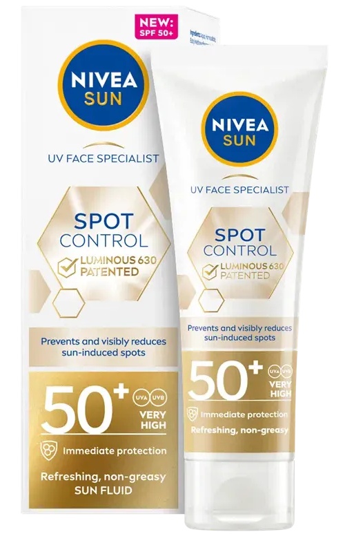 Nivea Sun Spot Control Luminous 630 Sun Fluid SPF 50+