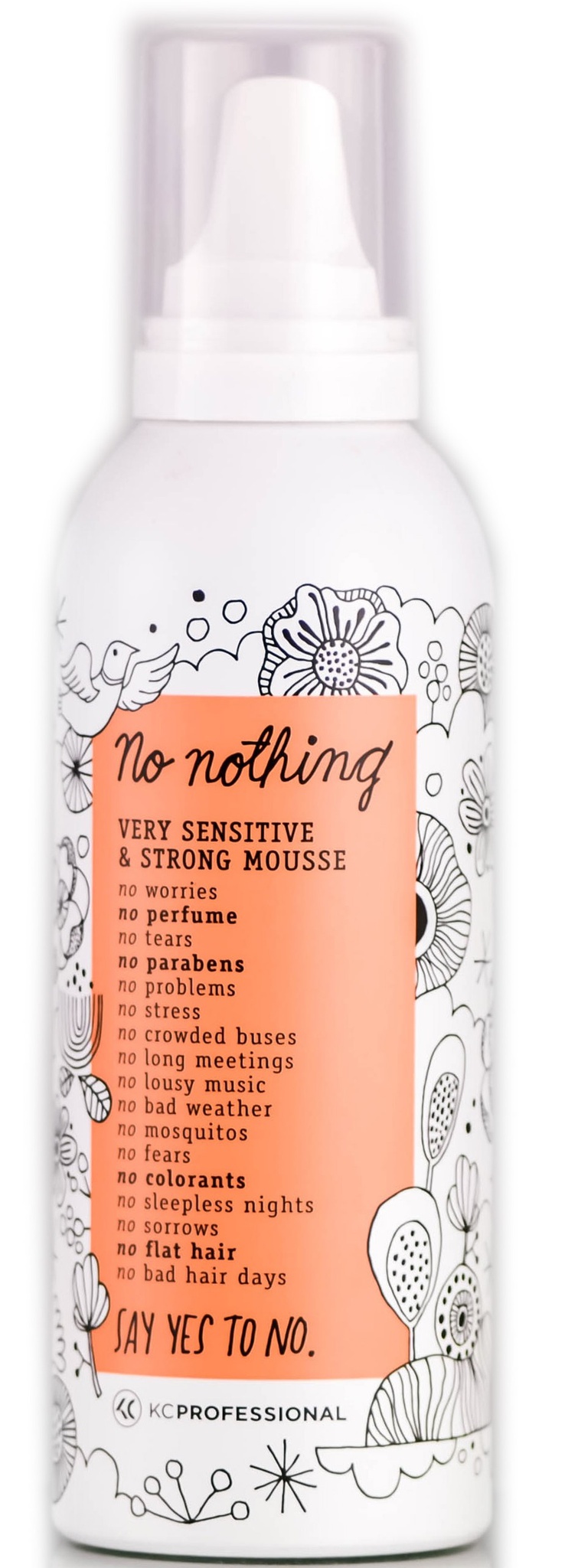 No Nothing Sensitive Mousse