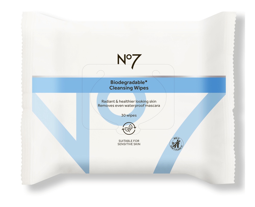 No7 Biodegradable Cleansing Wipes